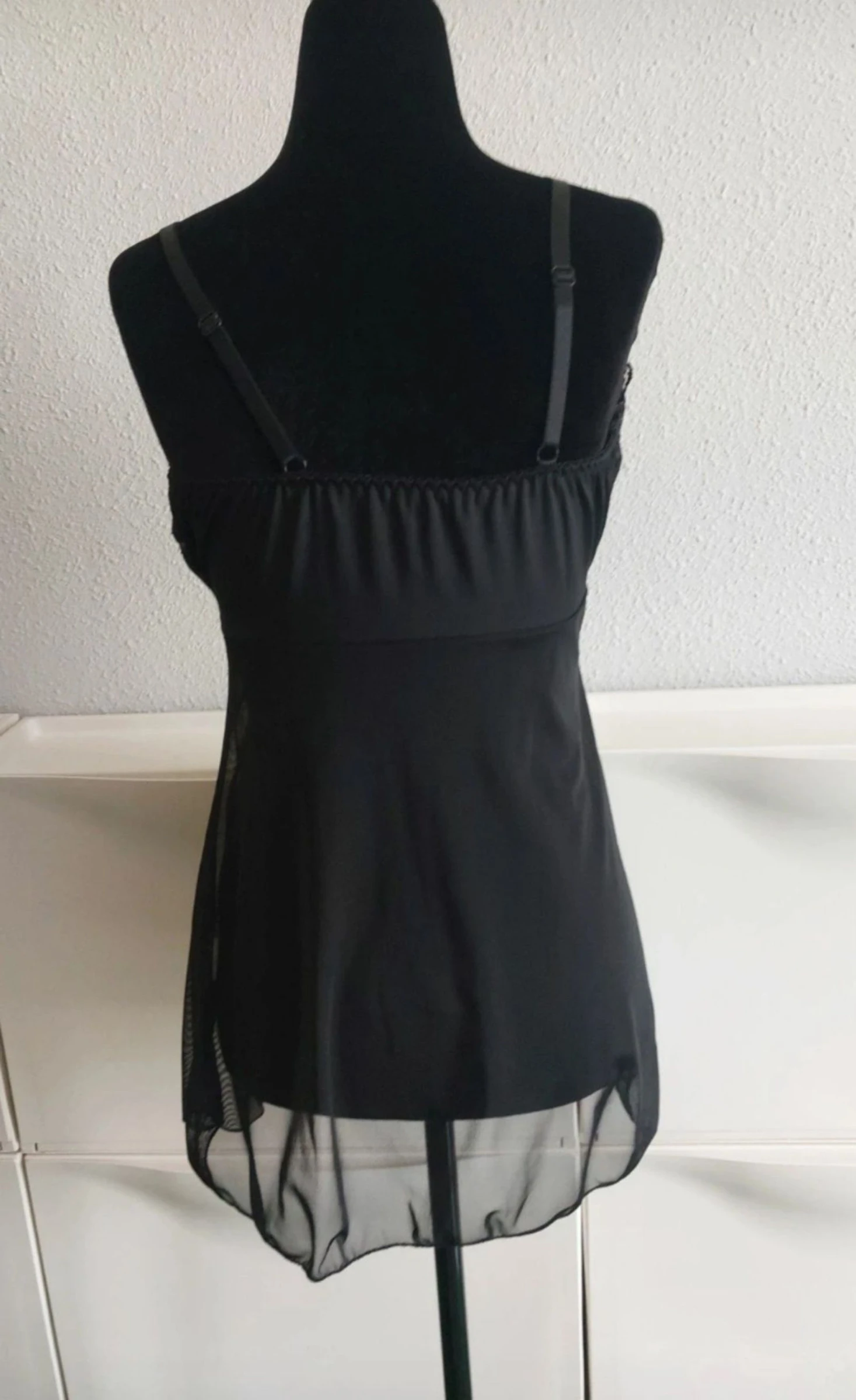 🏵vestido de lingerie preto tamanho M🏵 – photo 5